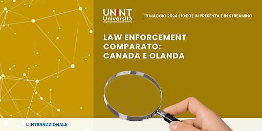Hauptbild für Law Enforcement comparato: Canada e Olanda