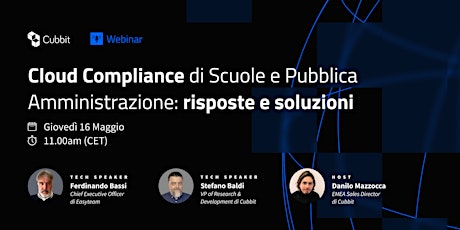 Cloud Compliance di Scuole e Pubblica Amministrazione: risposte e soluzioni