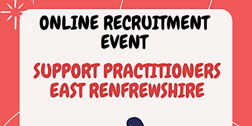 Online Recruitment Event for East Renfrewshire primary image