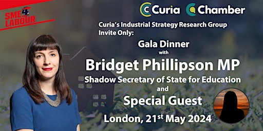 Gala Dinner with  Shadow Education Secretary and Special Guest (Public)  primärbild