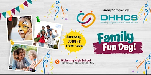Image principale de Family Fun Day Community Event Brought To You By DHHCS INC.