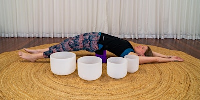Yin Yoga - with Crystal Singing Bowls primary image