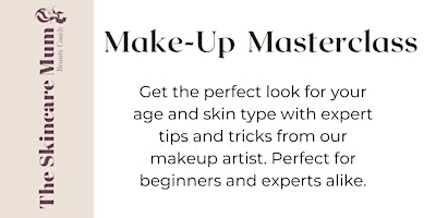 Imagem principal do evento Make-up Masterclass