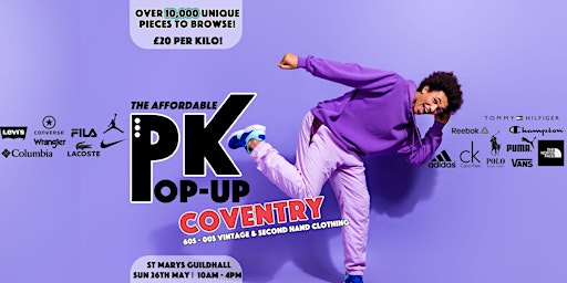Coventry's Affordable PK Pop-up - £20 per kilo! primary image