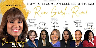 Imagem principal do evento 2024 How to Become an Elected Official: Run Girl Run