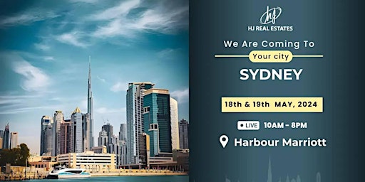 Primaire afbeelding van Get Ready for the Upcoming Dubai Real Estate Expo in Sydney