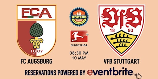 Augsburg v Stuttgart | Bundesliga - Sports Pub Malasaña primary image