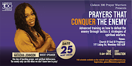 Prayers That Conquer The Enemy