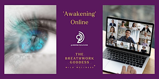 Hauptbild für 9D  Online Transformational Breathwork for Awakening