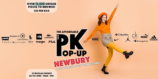 Imagem principal do evento Newbury's Affordable PK Pop-up - £20 per kilo!