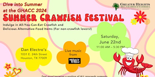 Imagem principal do evento Summer Crawfish Festival