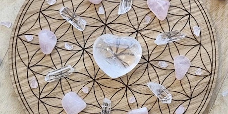 The magic of crystal grids , create your own grid to take away with you