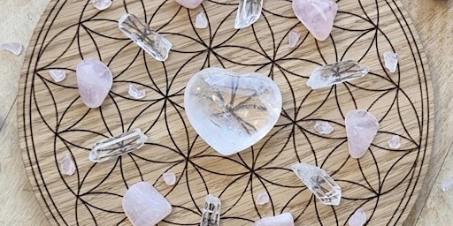 Primaire afbeelding van The magic of crystal grids , create your own grid to take away with you