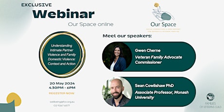 Our Space Webinar - Understanding Partner & family domestic violence