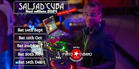 SalsaD'Cuba - Saturday 14th September 2024