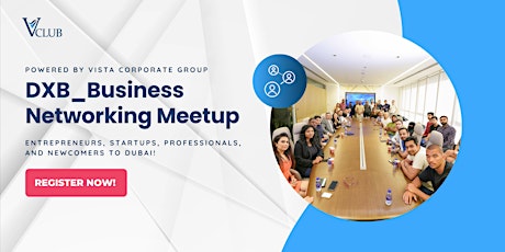DXB_ Business Networking Meetup  primärbild
