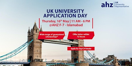 UK Education Application Day @ AHZ F-7 Islamabad Office