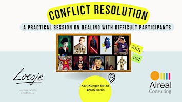 Conflict Resolution, Practical session dealing with difficult participants primary image