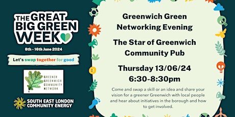 Greenwich Green Networking Evening
