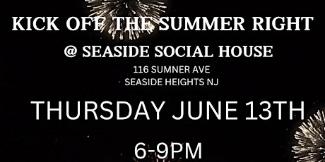 Summertime Sip and Shop at  Seaside Social House