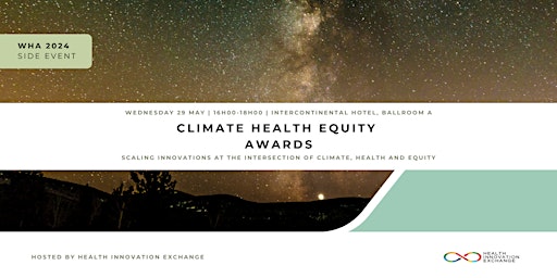 Imagen principal de Climate Health Equity Awards