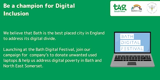Imagen principal de Bath Digital Festival - Donate to our Reuse Campaign