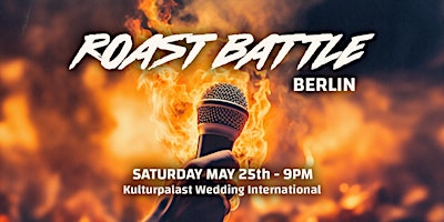 Hauptbild für Roast Battle Berlin: Standup Comedy in English + Free Beers