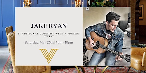Imagem principal do evento Jake Ryan | LIVE Music at WineYard Grille + Bar