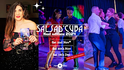 SalsaD'Cuba - Saturday 2nd November 2024