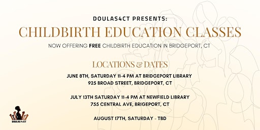 Imagen principal de Doulas 4CT Presents: Free Childbirth Education Classes