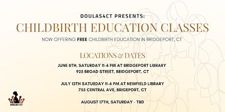 Doulas 4CT Presents: Free Childbirth Education Classes