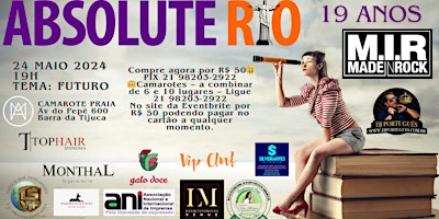 Imagen principal de 19 anos do site ABSOLUTE RIO