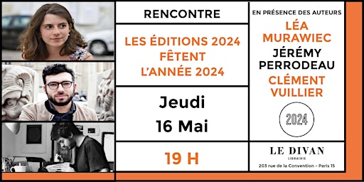 Imagem principal de Les Éditions 2024 fêtent l'année 2024 !