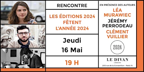 Image principale de Les Éditions 2024 fêtent l'année 2024 !
