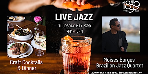 Imagem principal do evento Moises Borges Brazilian Jazz Quartet