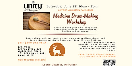 Medicine Drum Making Workshop