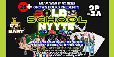 Grown Folks' Old School Nyyte primary image