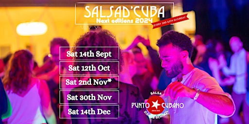Imagem principal do evento SalsaD'Cuba - Saturday 14th December 2024