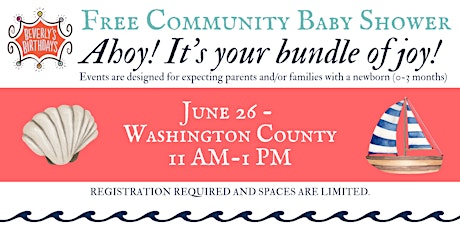 Free Community Baby Shower - Washington County