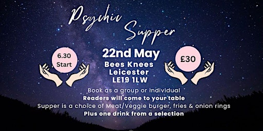 BEES KNEES PSYCHIC SUPPER primary image