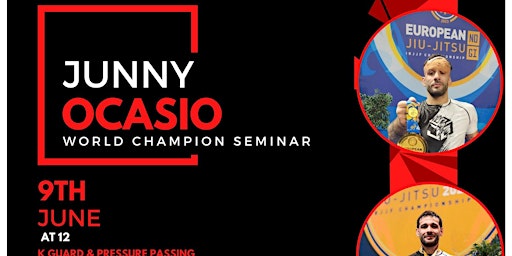 Imagem principal do evento Junny Ocasio World Champion Seminar