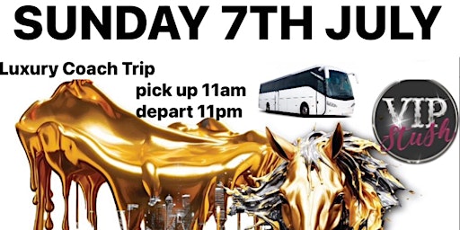 Primaire afbeelding van All WHITE COCO DAY PARTY VIP STUSH COACH TRIP