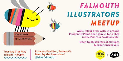 Primaire afbeelding van HIVE - Falmouth Illustrators Meetup