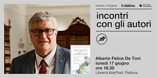 LUNEDÌ DELL'ECONOMIA | Incontro con Alberto Felice De Toni  primärbild