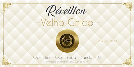 Imagem principal do evento Réveillon 2019/2020 - Restaurante Velho Chico