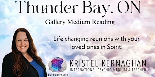 Imagem principal do evento Thunder Bay Gallery Medium Reading with Kristel Kernaghan
