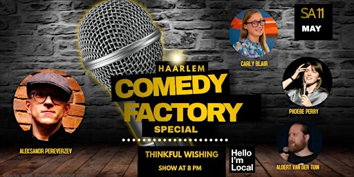 Immagine principale di Haarlem Comedy Factory Special | Thinkful Wishing 
