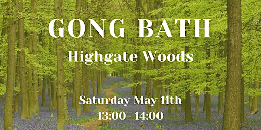 Imagem principal do evento Gong Bath in Nature - Highgate Woods - North London