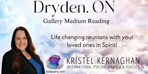 Imagen principal de Dryden Gallery Medium Reading with Kristel Kernaghan