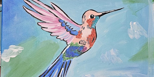 Imagem principal do evento Hummingbird Paint & Sip at Georgie O's